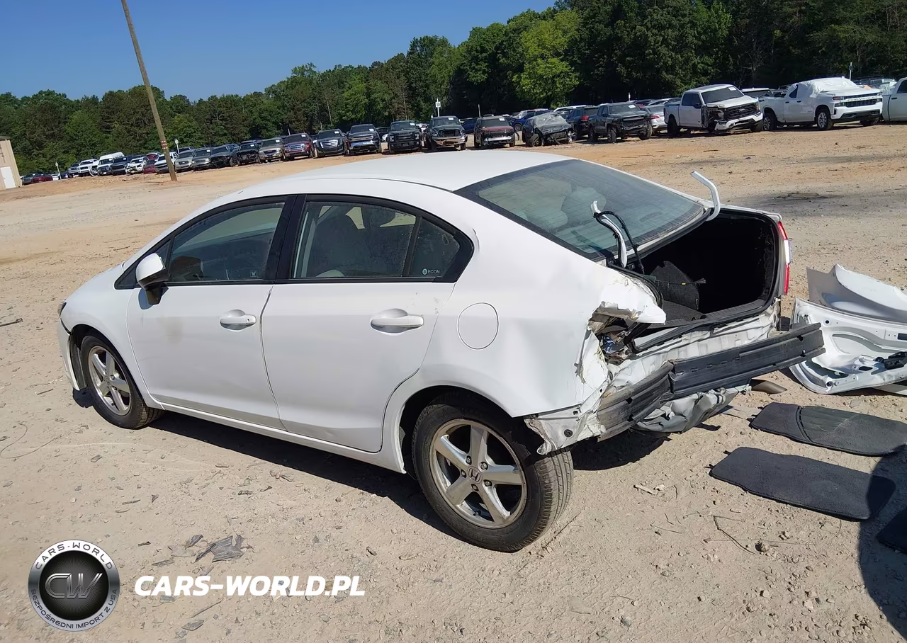 2012 Honda Civic Lx VIN:2HGFB2F57CH580688 - 3