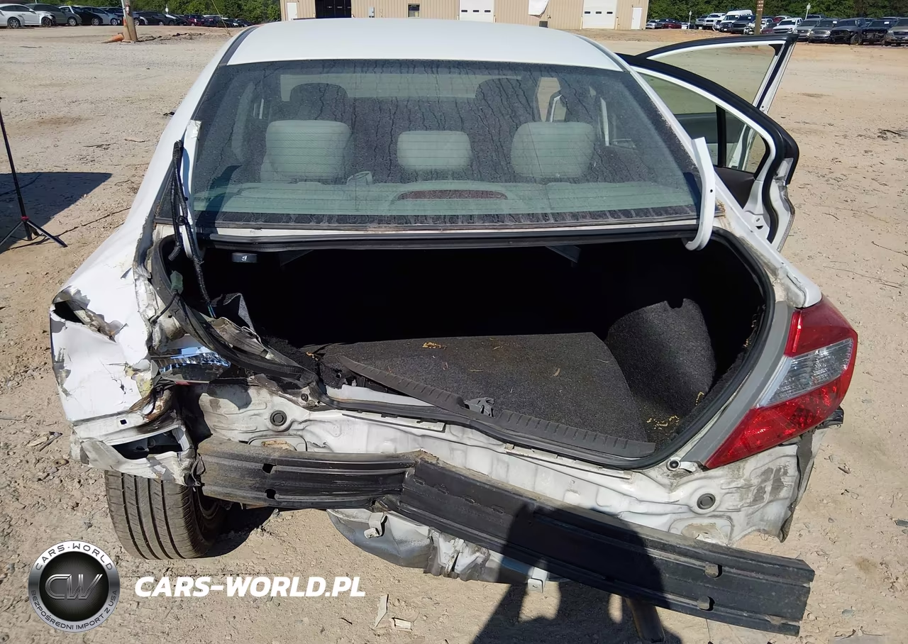 2012 Honda Civic Lx VIN:2HGFB2F57CH580688 - 6