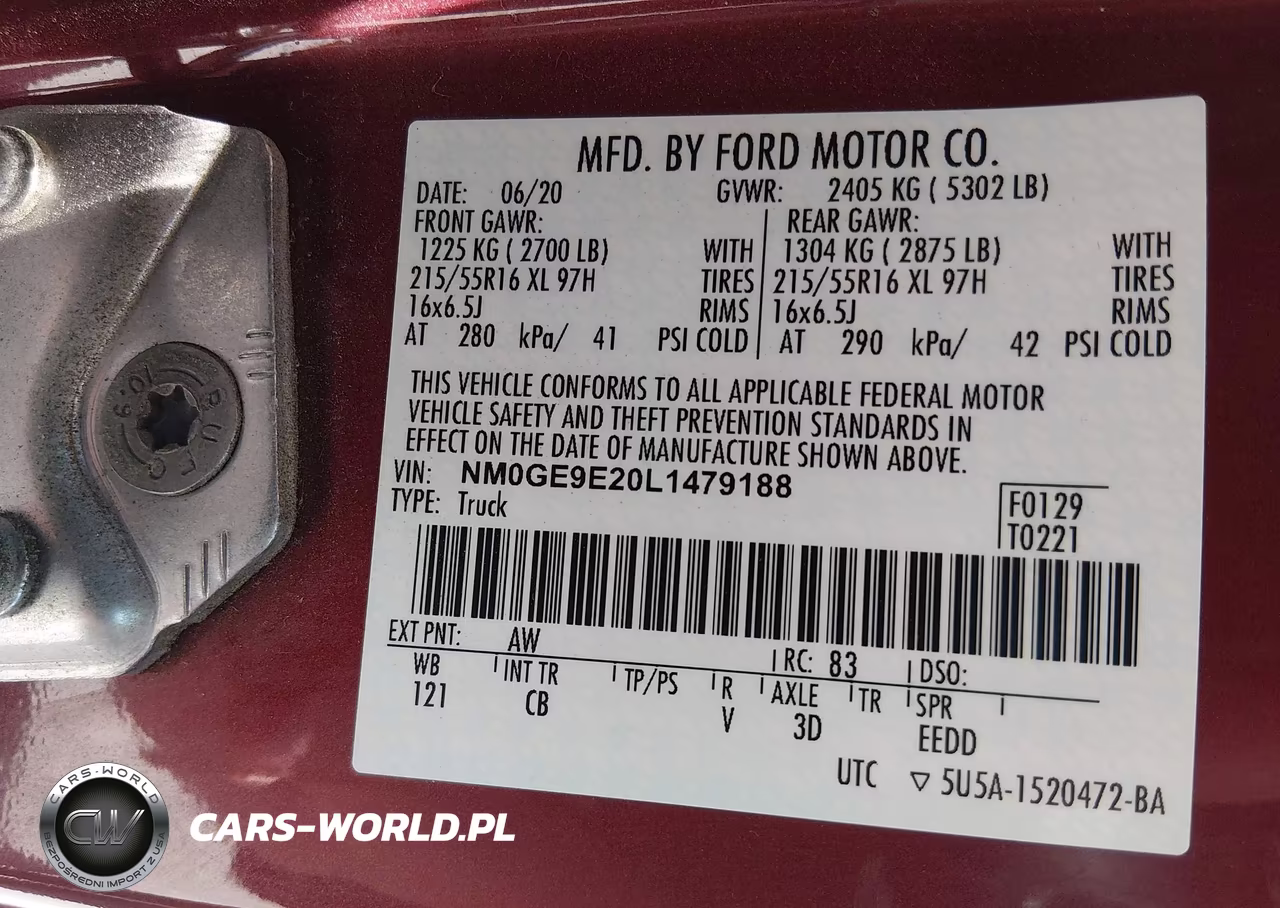 2020 Ford Transit Connect Xl Passenger VIN:NM0GE9E20L1479188 - 9