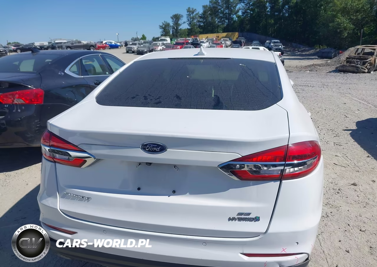 2019 Ford Fusion Hybrid Se VIN:3FA6P0LU4KR161979 - 16