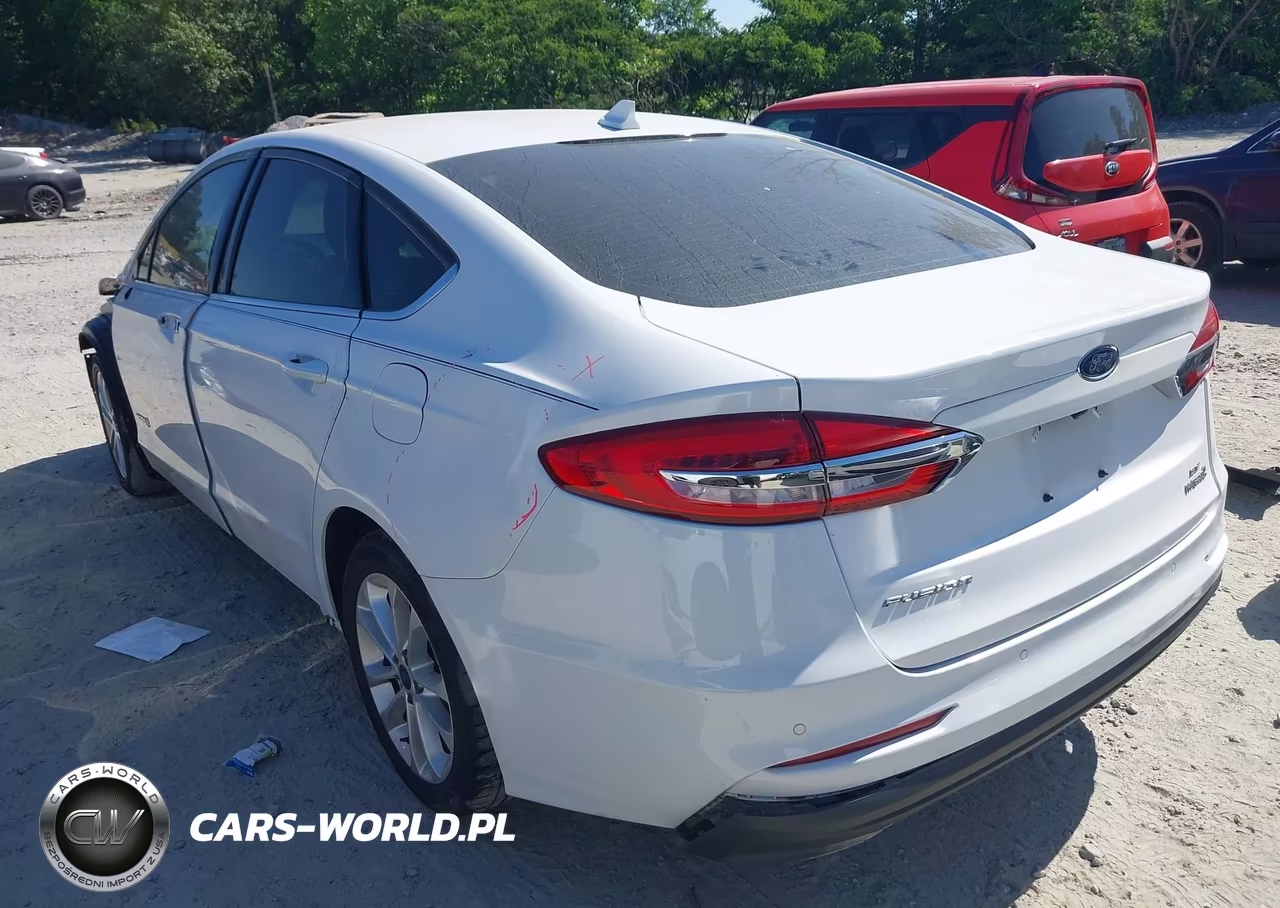2019 Ford Fusion Hybrid Se VIN:3FA6P0LU4KR161979 - 3