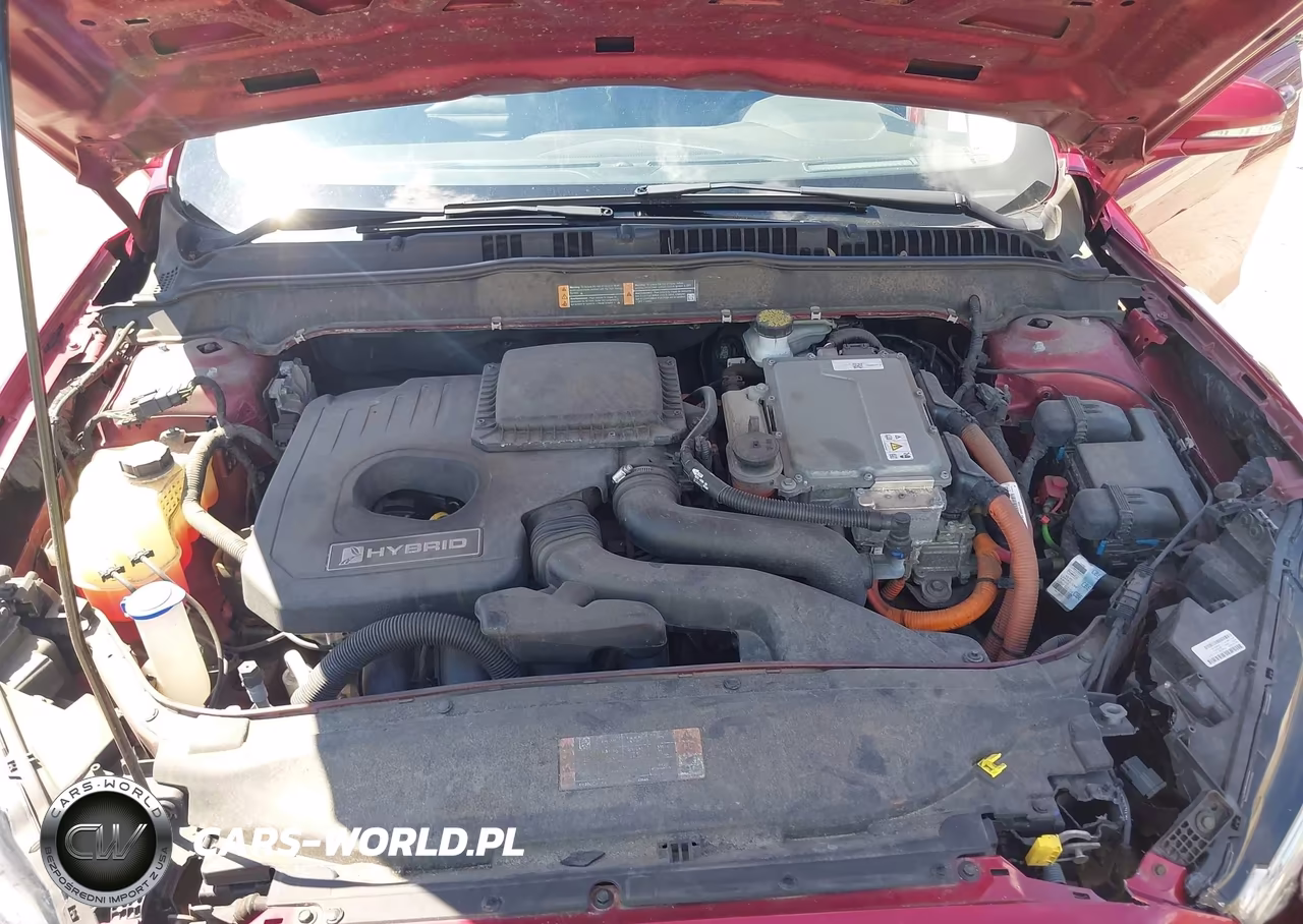 2019 Ford Fusion Hybrid Sel VIN:3FA6P0MUXKR146997 - 10