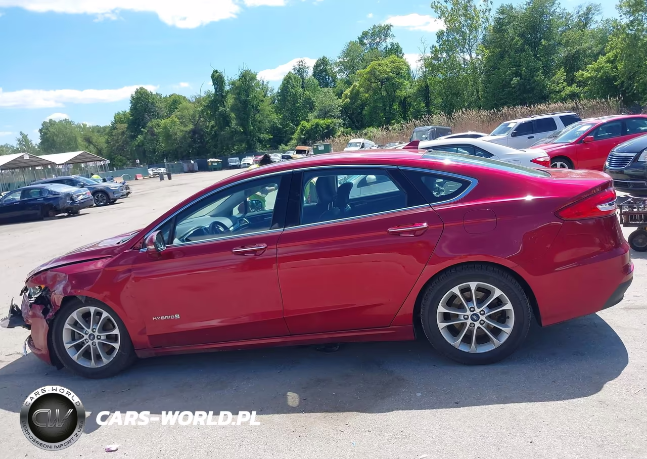 2019 Ford Fusion Hybrid Sel VIN:3FA6P0MUXKR146997 - 14