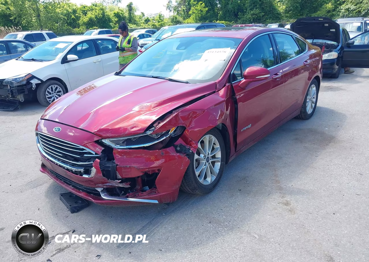 2019 Ford Fusion Hybrid Sel VIN:3FA6P0MUXKR146997 - 2