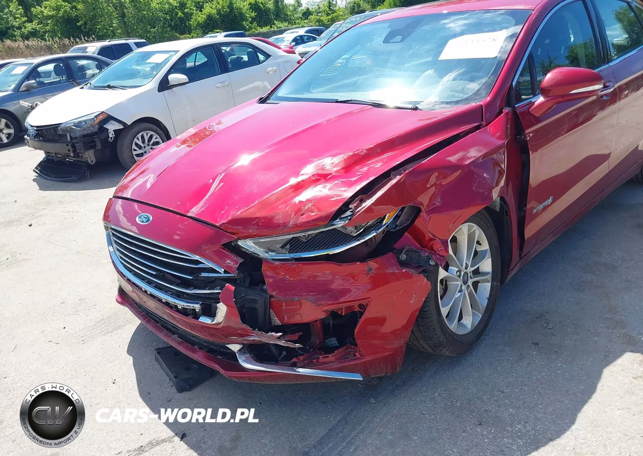 2019 Ford Fusion Hybrid Sel VIN:3FA6P0MUXKR146997 - 6