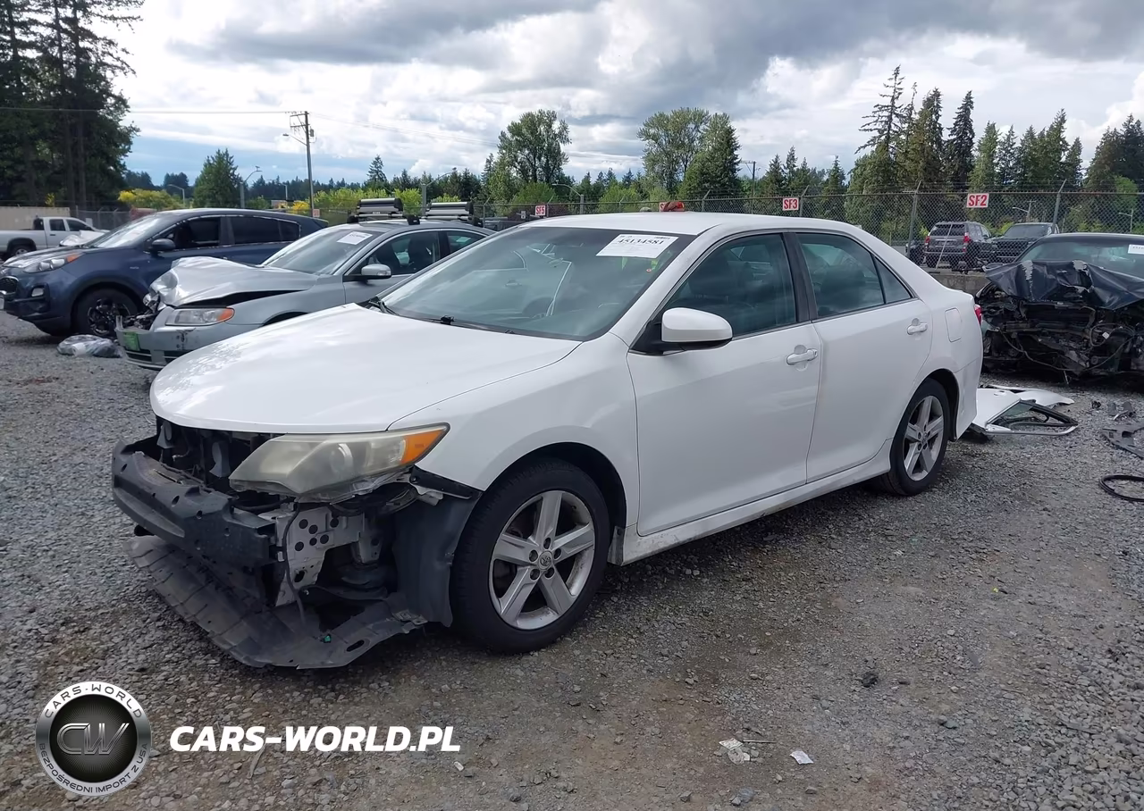 2012 Toyota Camry Se VIN:4T1BF1FK6CU608989 - 2