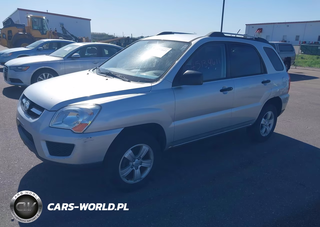 2010 Kia Sportage Lx VIN:KNDKG3A44A7704637 - 2