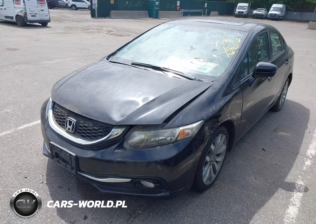 2015 Honda Civic Ex-L VIN:2HGFB2F9XFH501019 - 2