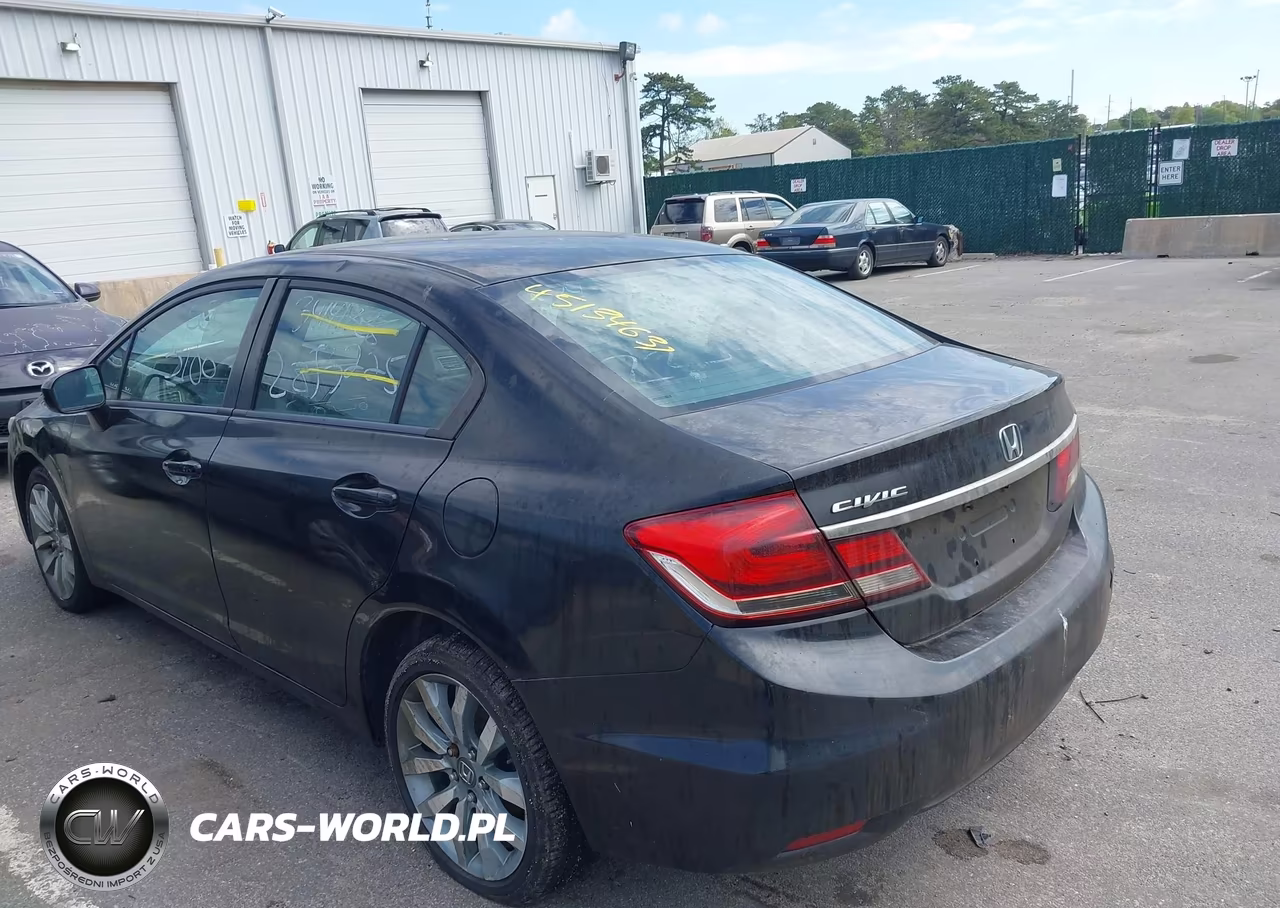 2015 Honda Civic Ex-L VIN:2HGFB2F9XFH501019 - 3