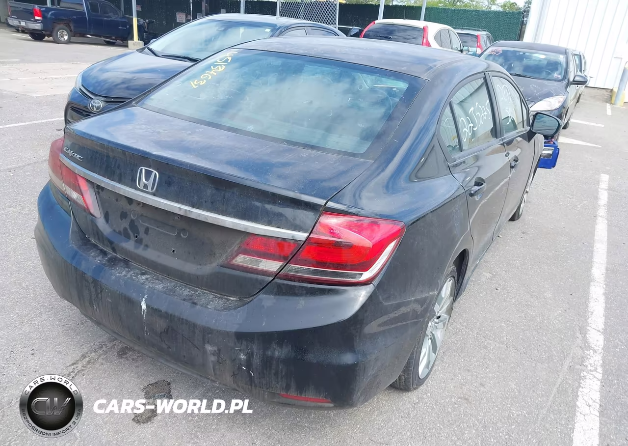 2015 Honda Civic Ex-L VIN:2HGFB2F9XFH501019 - 4