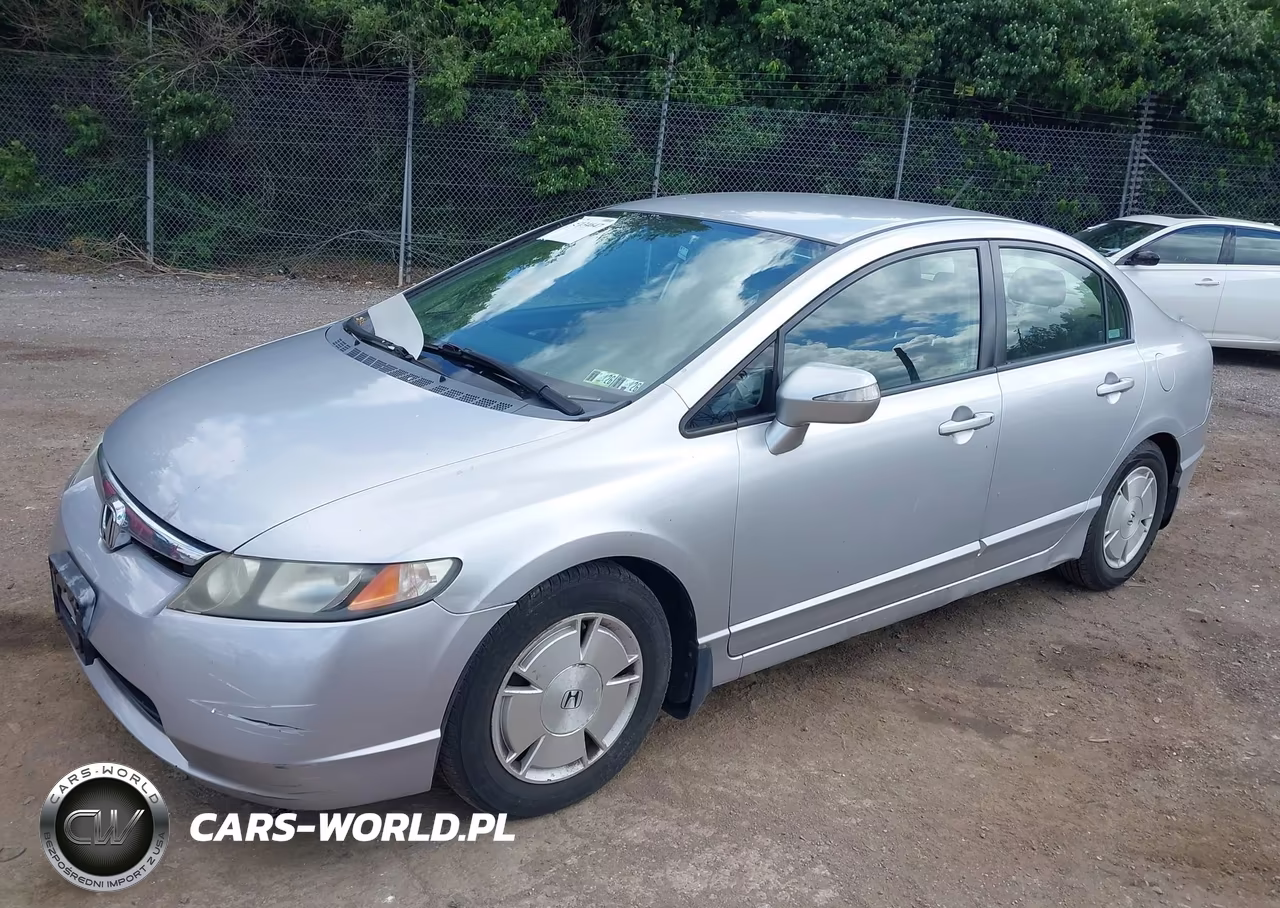 2007 Honda Civic Hybrid VIN:JHMFA36267S030828 - 2
