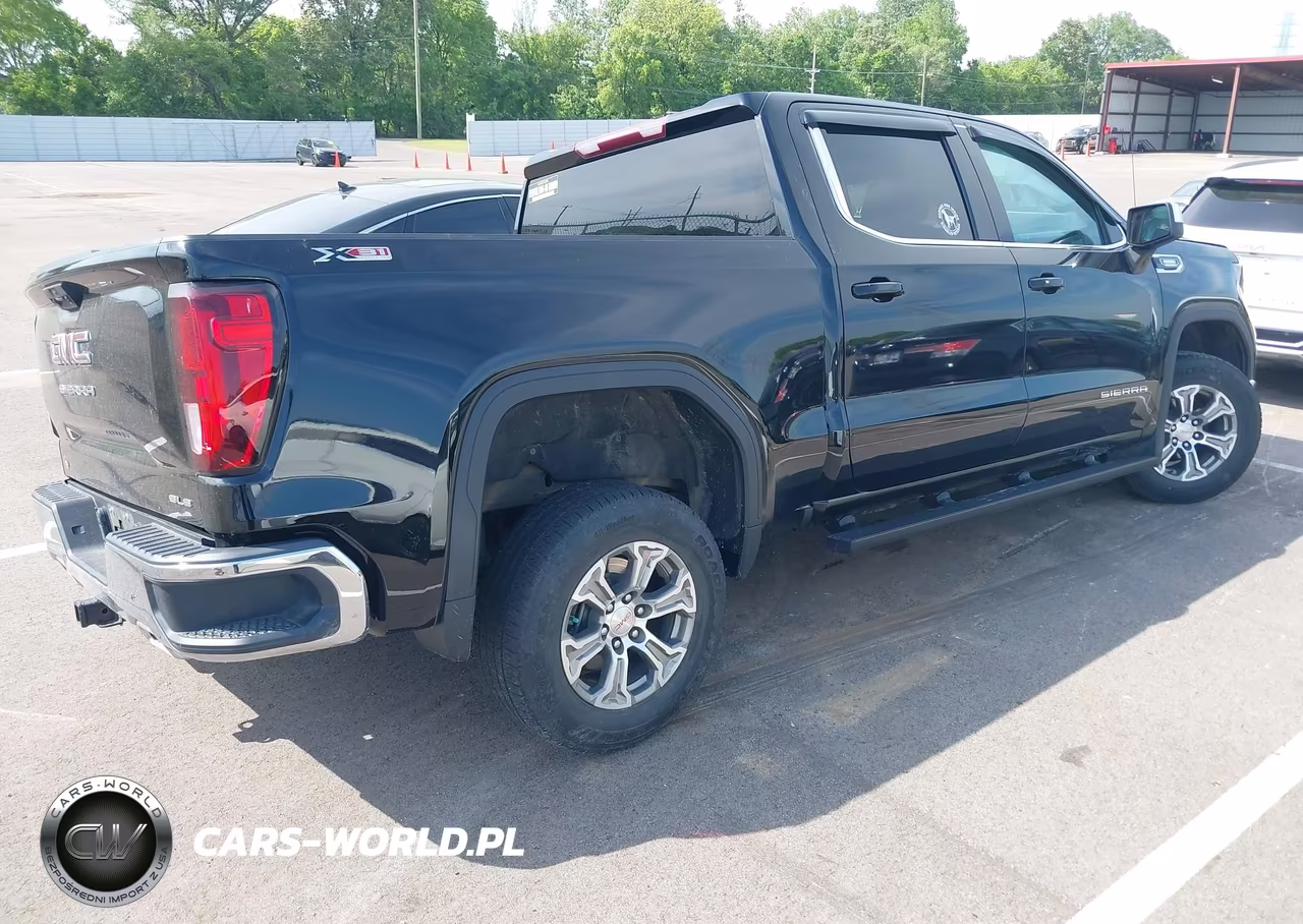 2023 GMC Sierra 1500 4Wd Short Box Sle VIN:3GTUUBE89PG144393 - 4