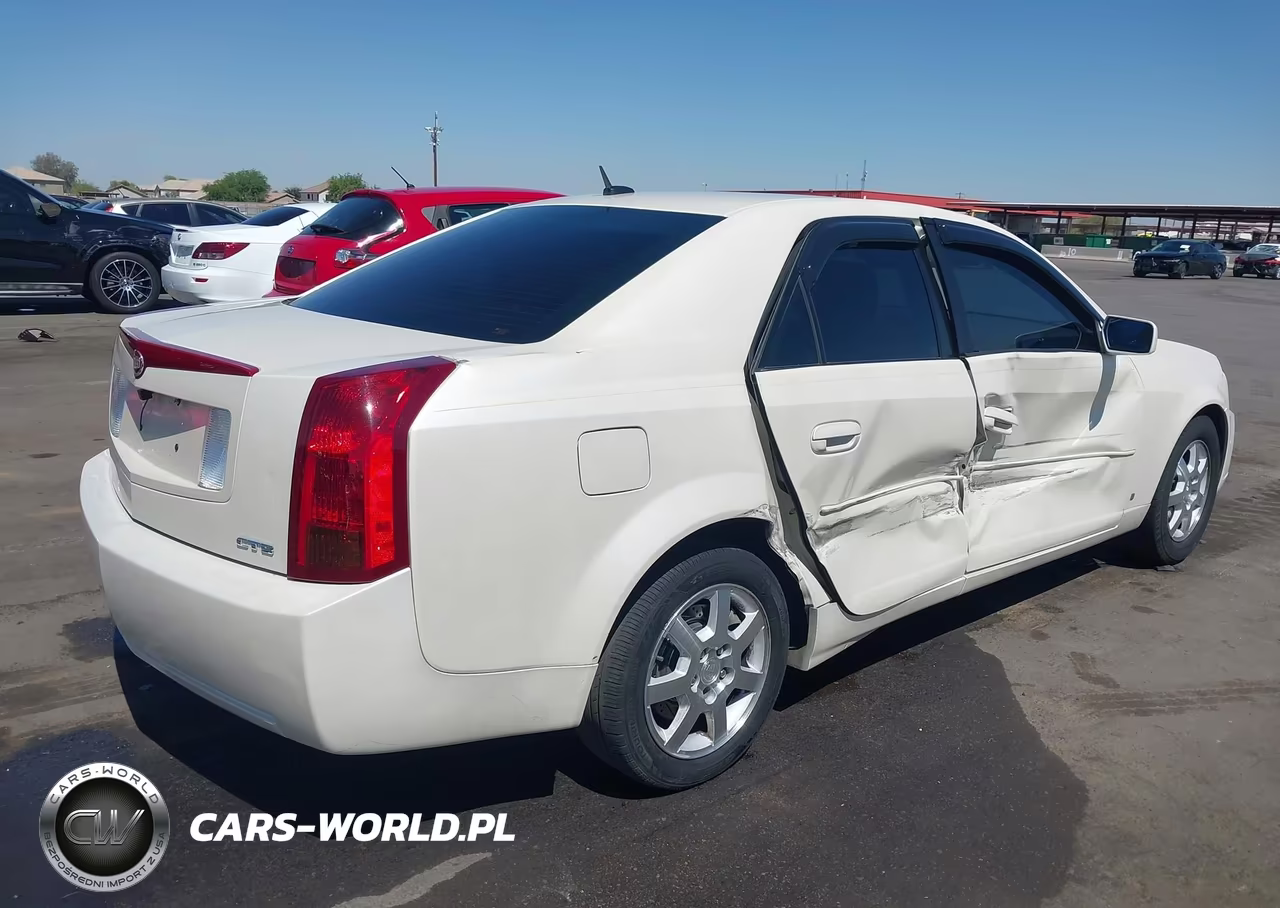 2007 Cadillac Cts Standard VIN:1G6DM57TX70100557 - 4