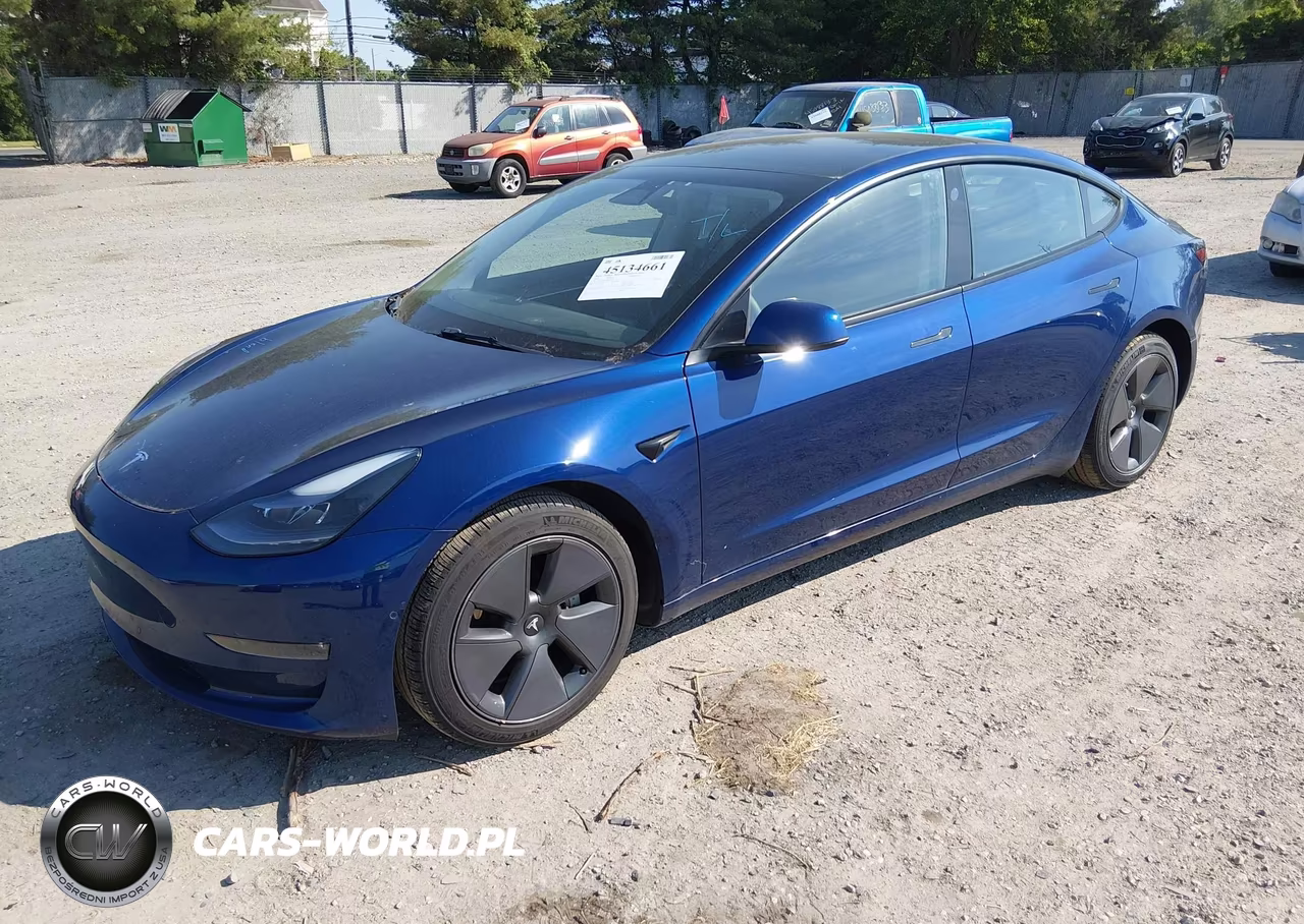 2022 Tesla Model 3 Long Range Dual Motor All-Wheel Drive VIN:5YJ3E1EBXNF106074 - 2