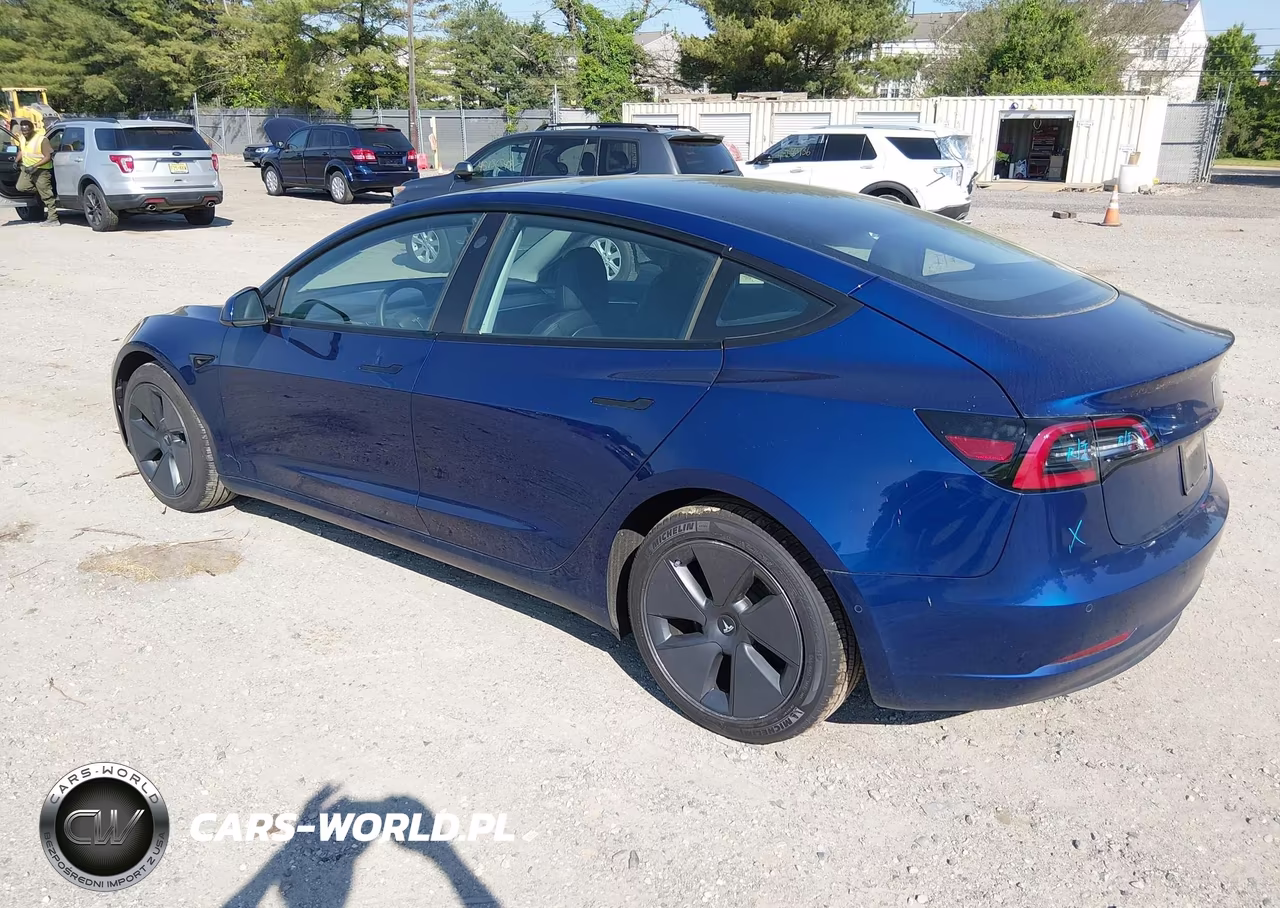 2022 Tesla Model 3 Long Range Dual Motor All-Wheel Drive VIN:5YJ3E1EBXNF106074 - 3