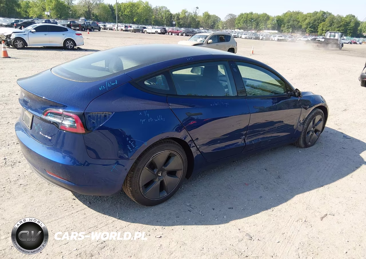 2022 Tesla Model 3 Long Range Dual Motor All-Wheel Drive VIN:5YJ3E1EBXNF106074 - 4