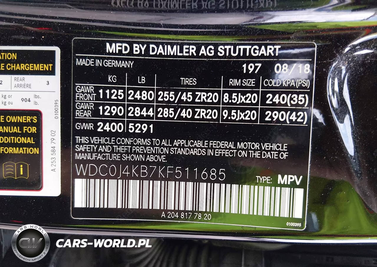 2019 Mercedes-Benz Glc 300 Coupe 4Matic VIN:WDC0J4KB7KF511685 - 9