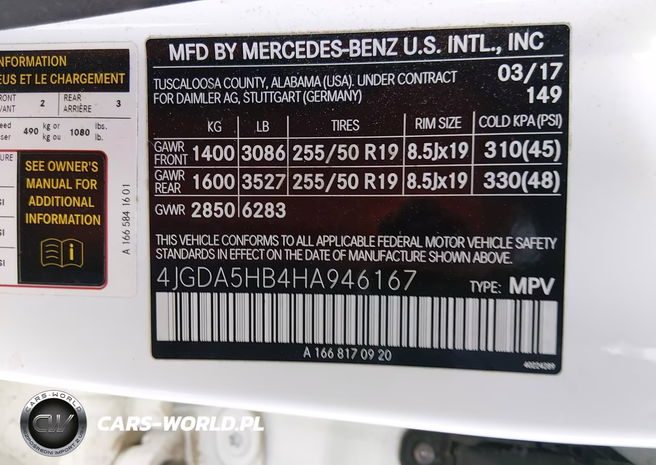 2017 Mercedes-Benz Gle 350 4Matic VIN:4JGDA5HB4HA946167 - 9