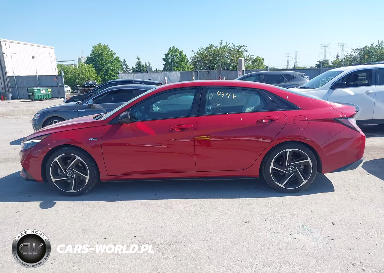 2022 Hyundai Elantra N Line VIN:KMHLR4AF2NU349041 - 14