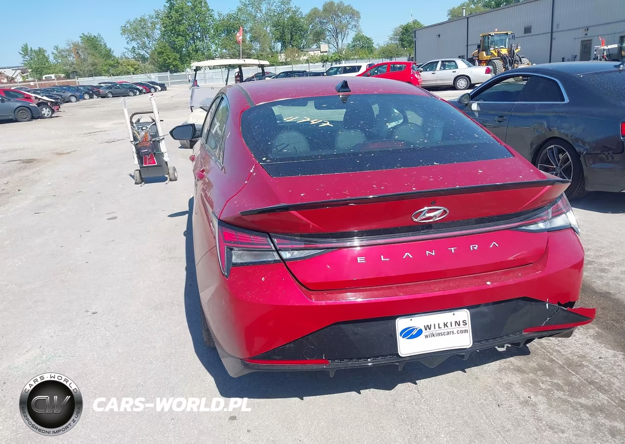 2022 Hyundai Elantra N Line VIN:KMHLR4AF2NU349041 - 16