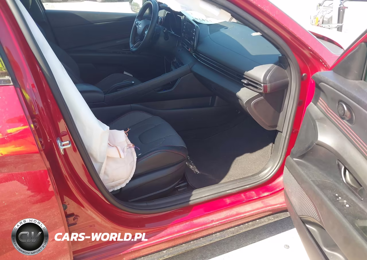 2022 Hyundai Elantra N Line VIN:KMHLR4AF2NU349041 - 5