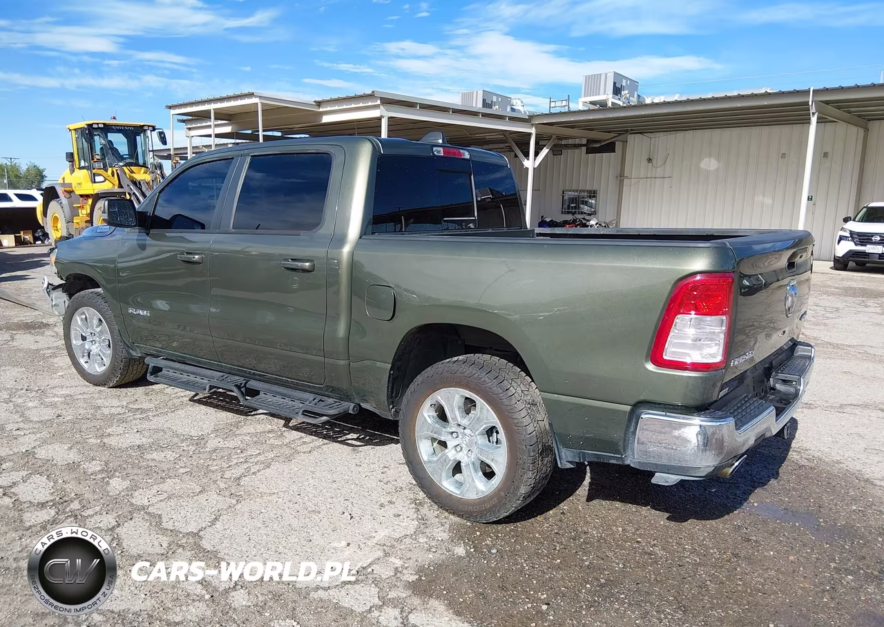 2021 Ram 1500 Big Horn 4X4 5'7 Box VIN:1C6SRFFT4MN747619 - 3