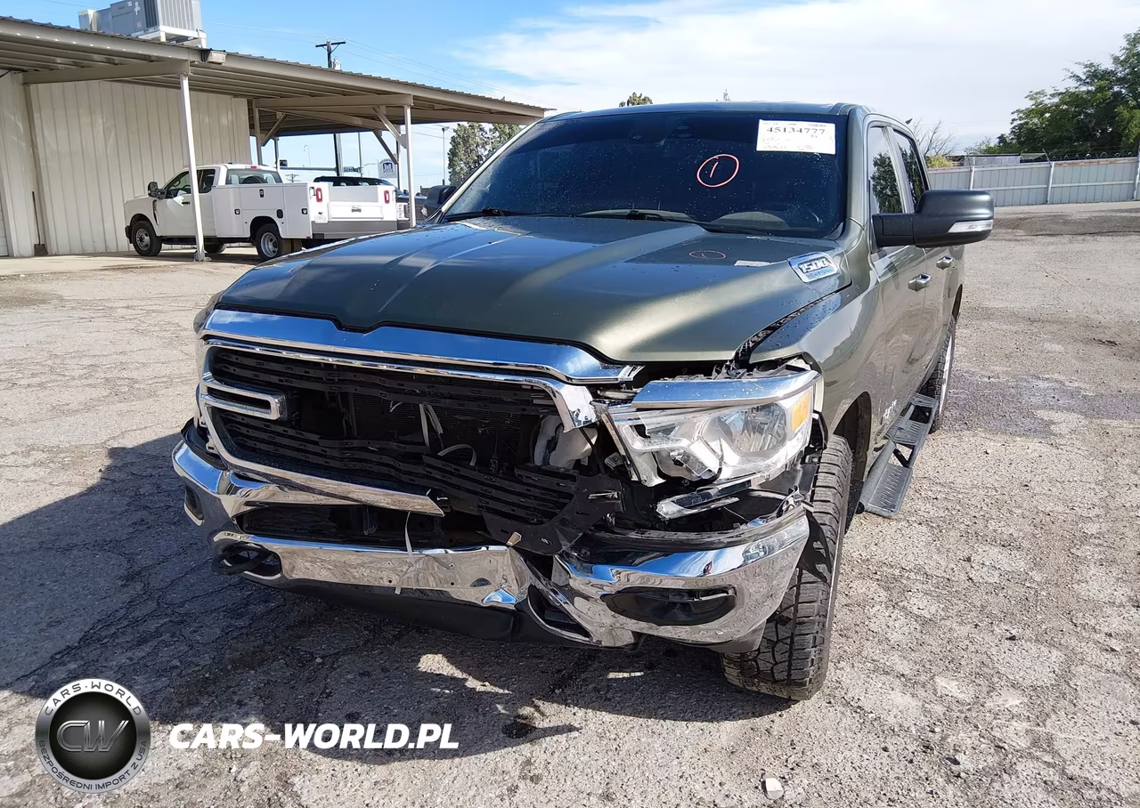 2021 Ram 1500 Big Horn 4X4 5'7 Box VIN:1C6SRFFT4MN747619 - 6