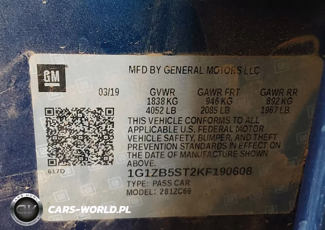 2019 Chevrolet Malibu 1Ls VIN:1G1ZB5ST2KF190608 - 9