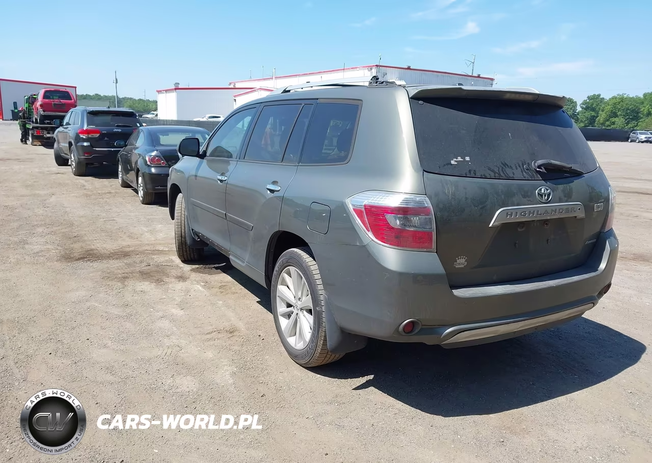 2010 Toyota Highlander Hybrid Limited V6 VIN:JTEJW3EH2A2041332 - 3