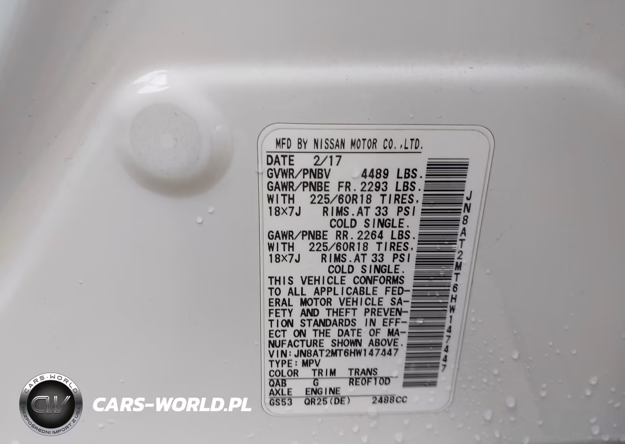 2017 Nissan Rogue Sl VIN:JN8AT2MT6HW147447 - 9