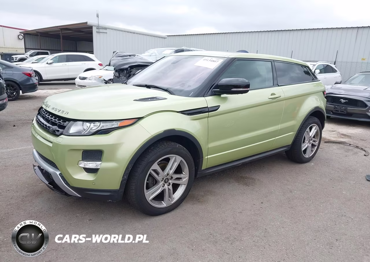 2013 Land Rover Range Rover Evoque Pure Plus VIN:SALVT1BGXDH710245 - 2