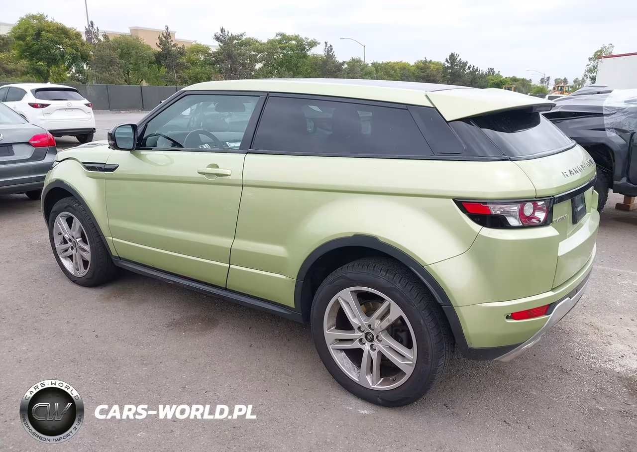 2013 Land Rover Range Rover Evoque Pure Plus VIN:SALVT1BGXDH710245 - 3