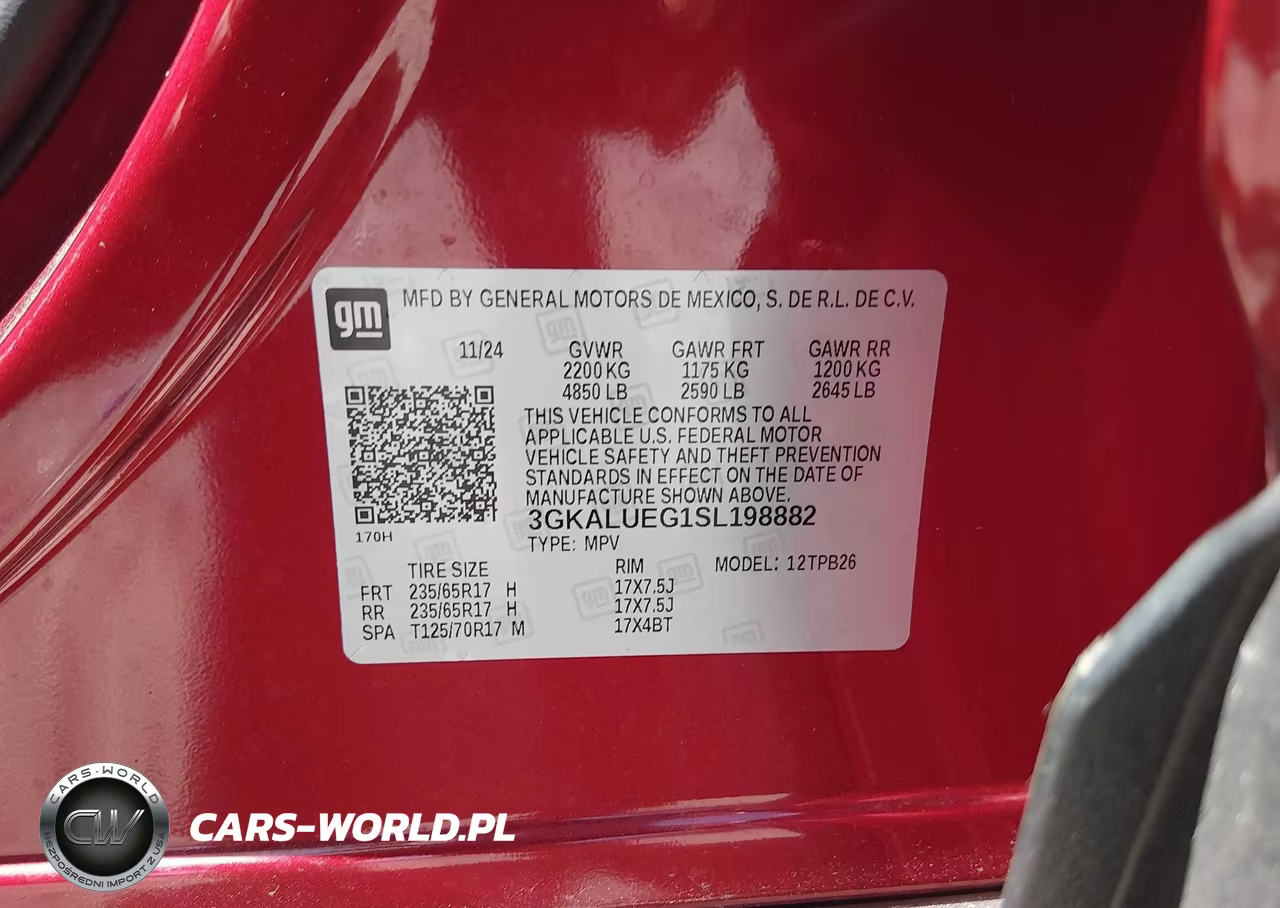 2025 GMC Terrain Awd Elevation VIN:3GKALUEG1SL198882 - 9