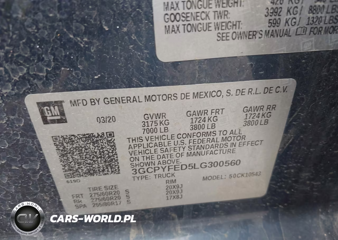 2020 Chevrolet Silverado 1500 4Wd Short Bed Lt Trail Boss VIN:3GCPYFED5LG300560 - 9