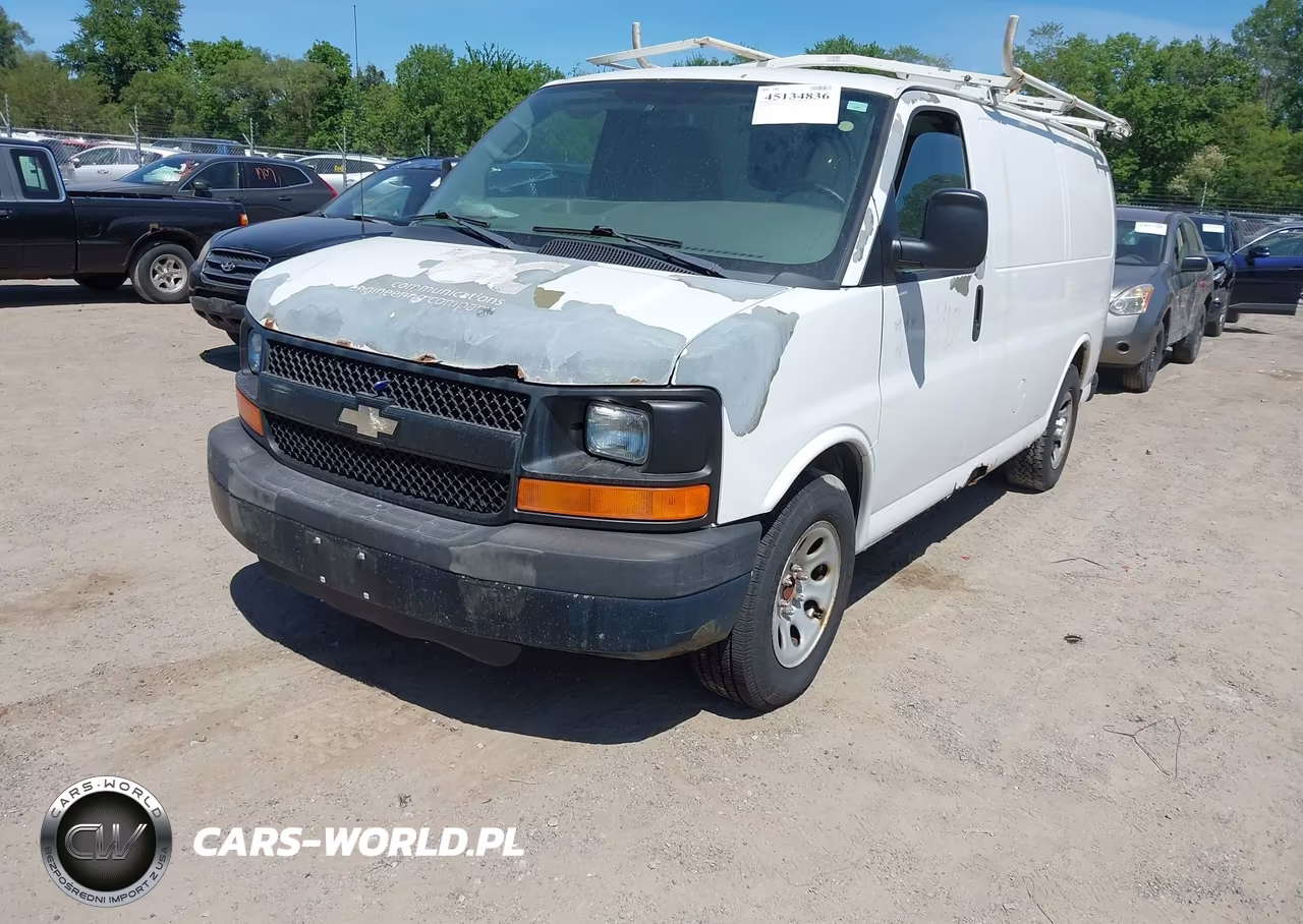 2011 Chevrolet Express 1500 Work Van VIN:1GCSGAFX7B1169315 - 2