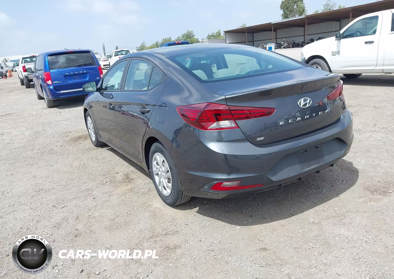 2020 Hyundai Elantra Se VIN:5NPD74LF7LH614121 - 3