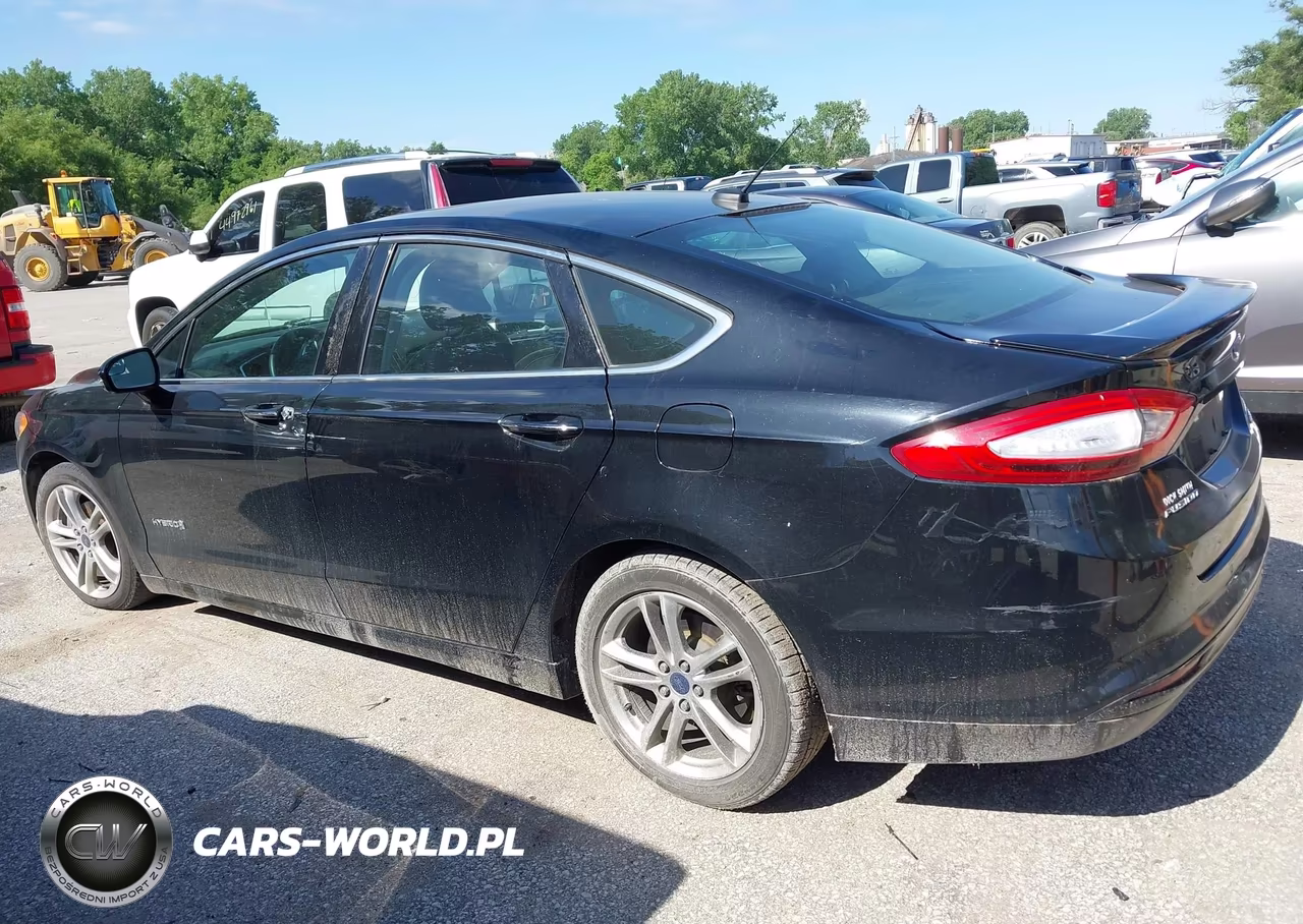 2016 Ford Fusion Hybrid Titanium VIN:3FA6P0RU4GR143691 - 13