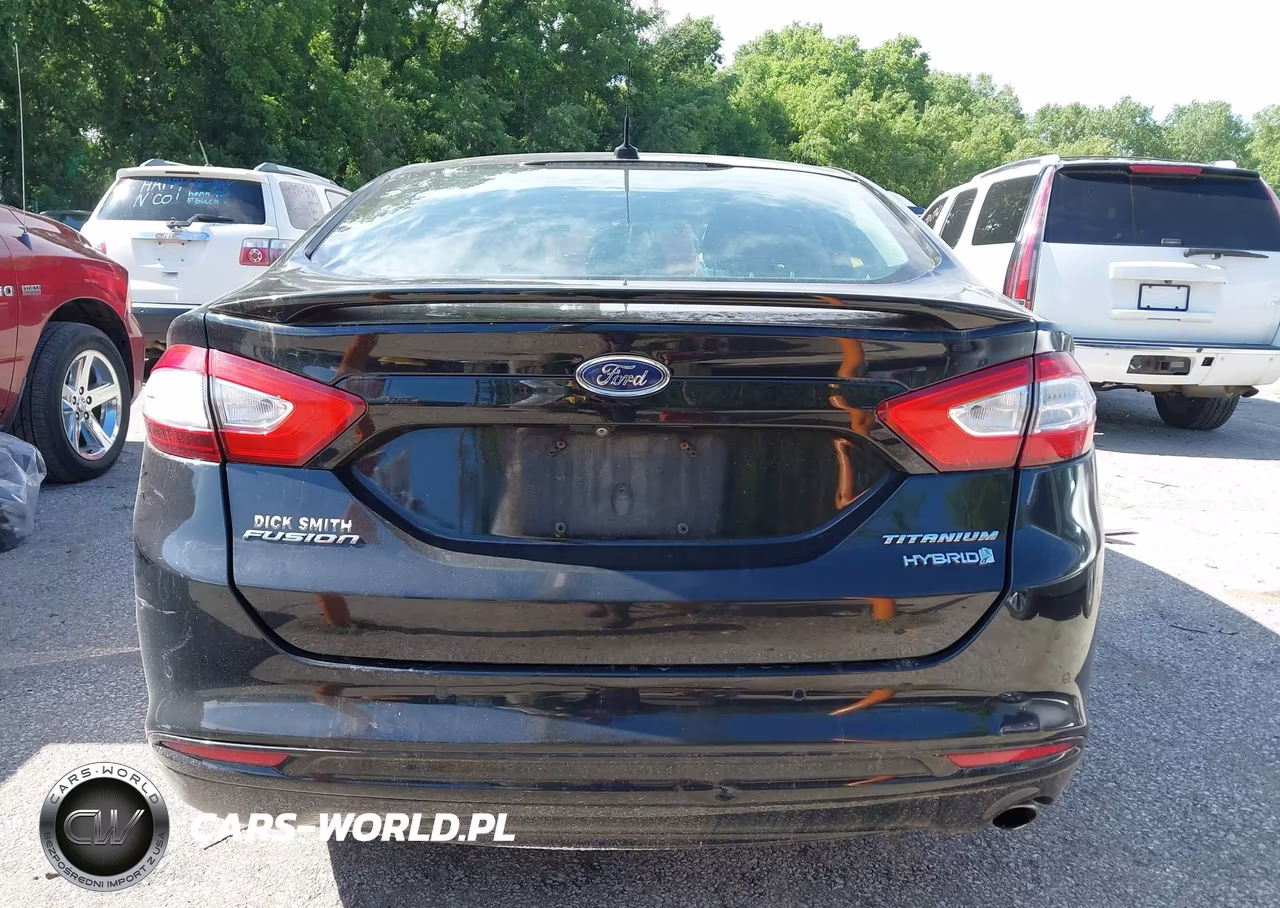 2016 Ford Fusion Hybrid Titanium VIN:3FA6P0RU4GR143691 - 15