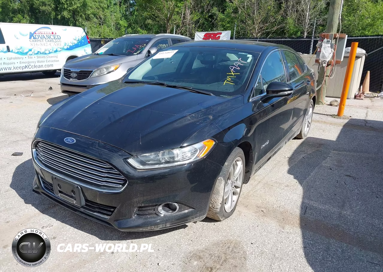 2016 Ford Fusion Hybrid Titanium VIN:3FA6P0RU4GR143691 - 2
