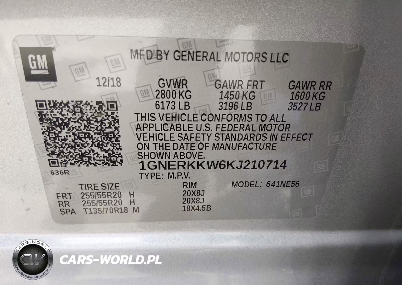 2019 Chevrolet Traverse Premier VIN:1GNERKKW6KJ210714 - 9