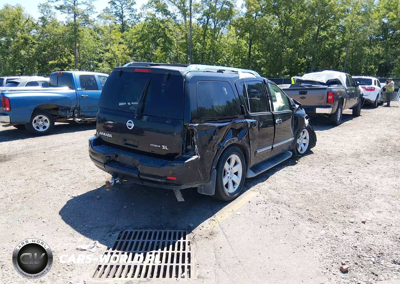 2012 Nissan Armada Sl VIN:5N1BA0NC4CN612830 - 4