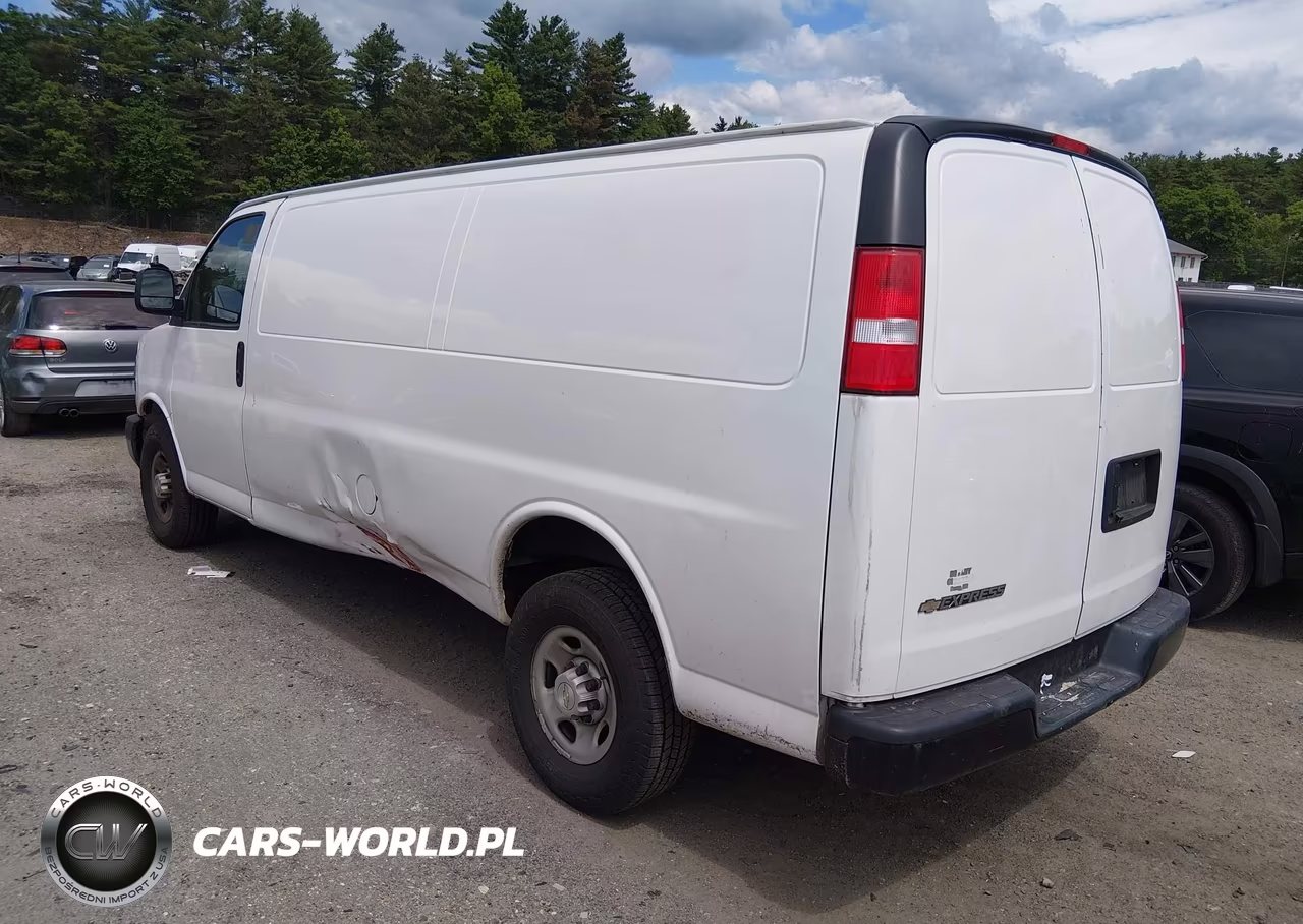 2020 Chevrolet Express Cargo Rwd 2500 Extended Wheelbase Wt VIN:1GCWGBFP9L1265620 - 3