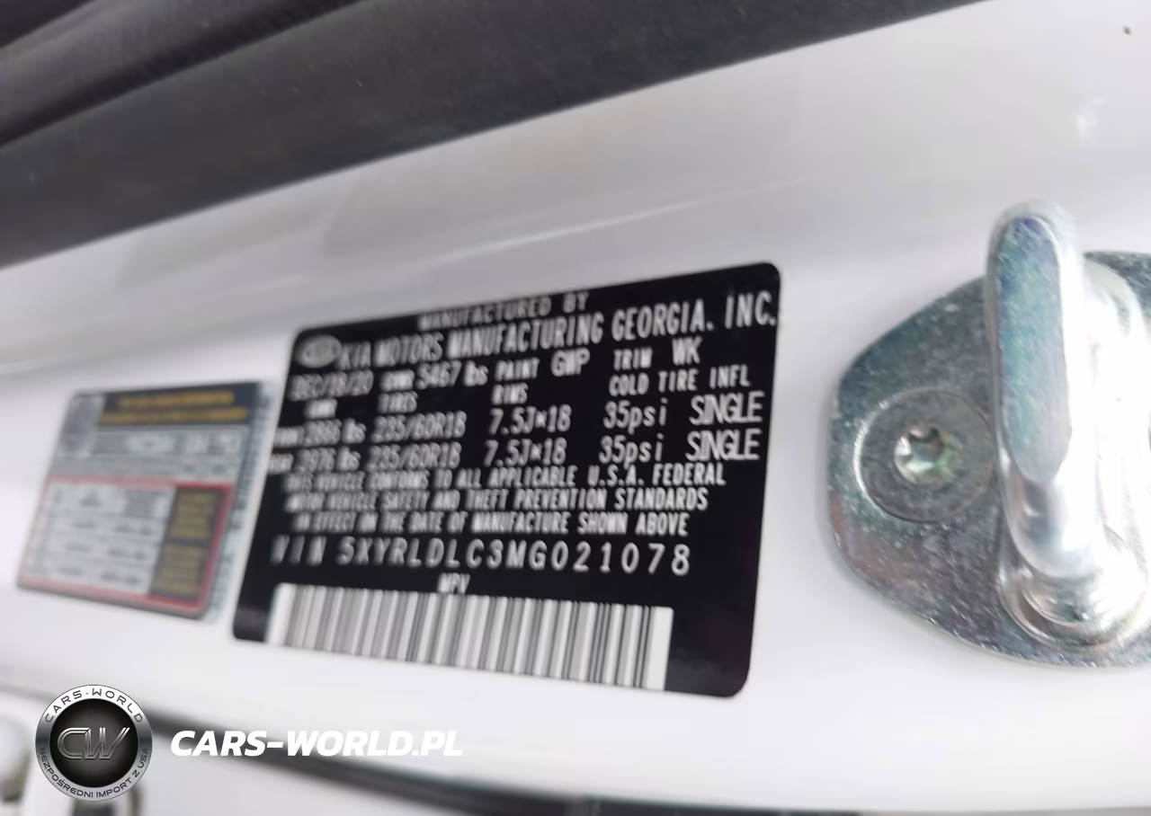2021 Kia Sorento S VIN:5XYRLDLC3MG021078 - 9