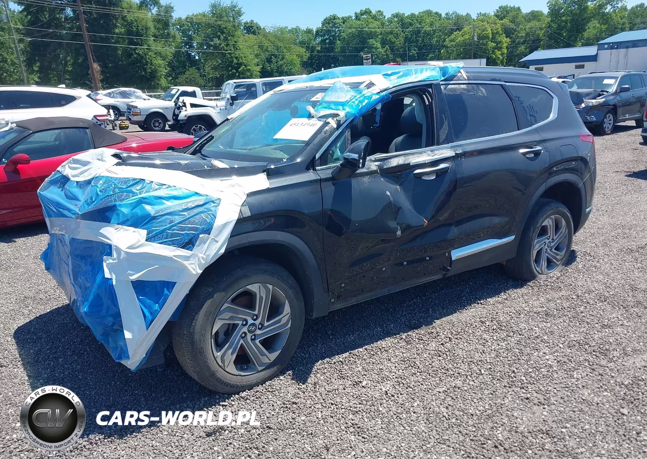 2022 Hyundai Santa Fe Sel VIN:5NMS3DAJ1NH382254 - 2