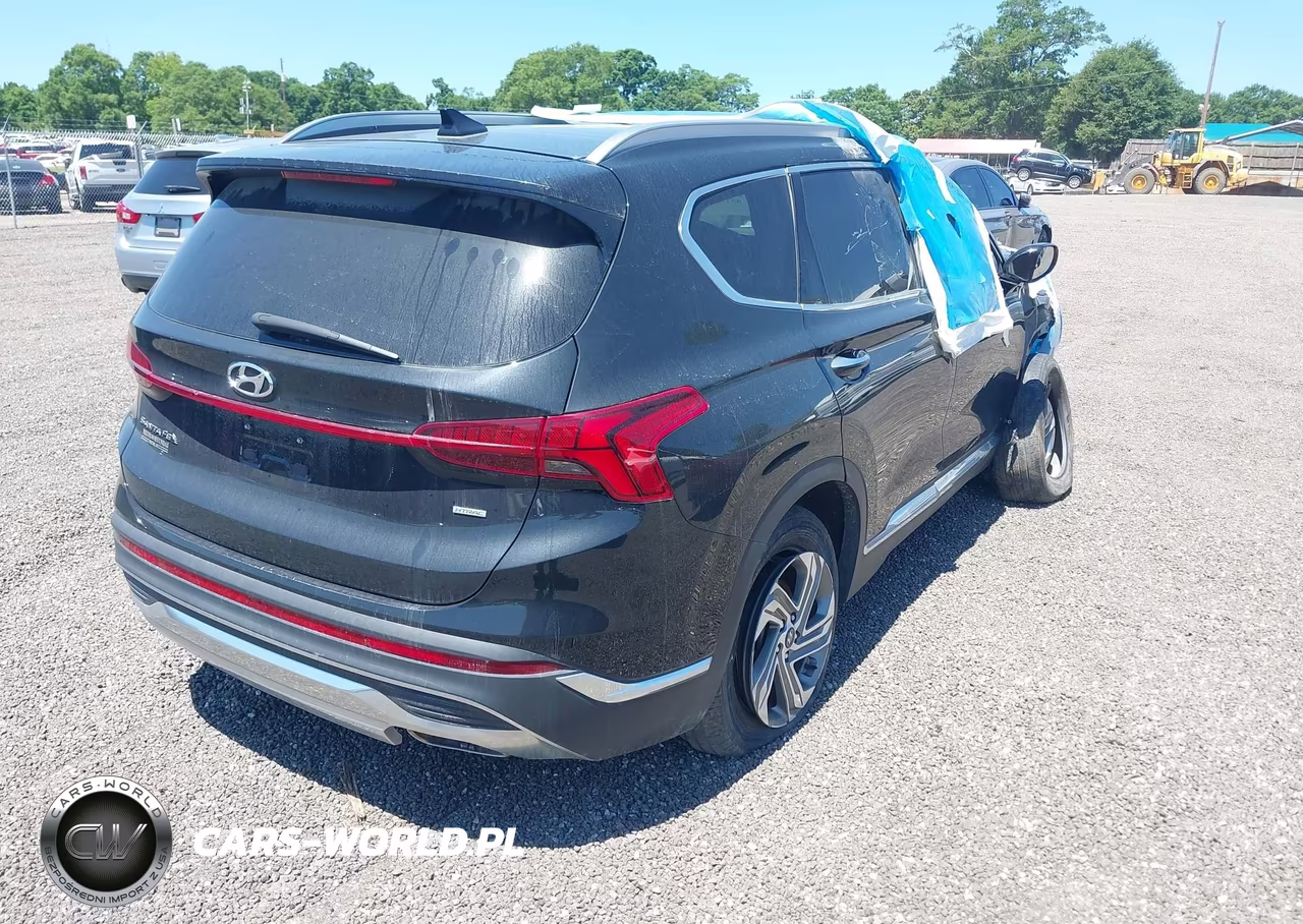 2022 Hyundai Santa Fe Sel VIN:5NMS3DAJ1NH382254 - 4