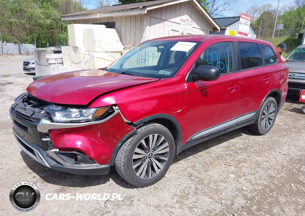 2019 Mitsubishi Outlander Es VIN:JA4AZ3A38KZ012930 - 2