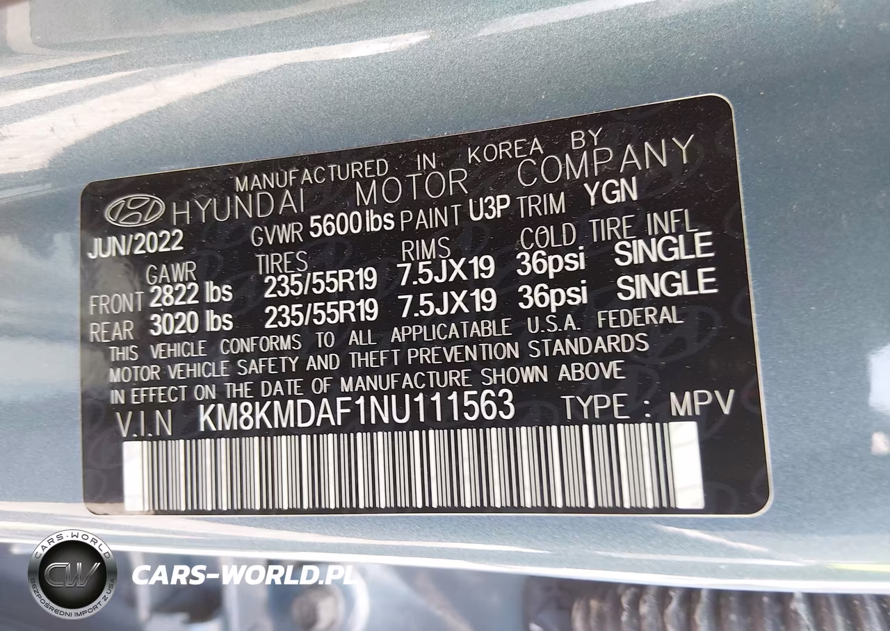 2022 Hyundai Ioniq 5 Se VIN:KM8KMDAF1NU111563 - 9