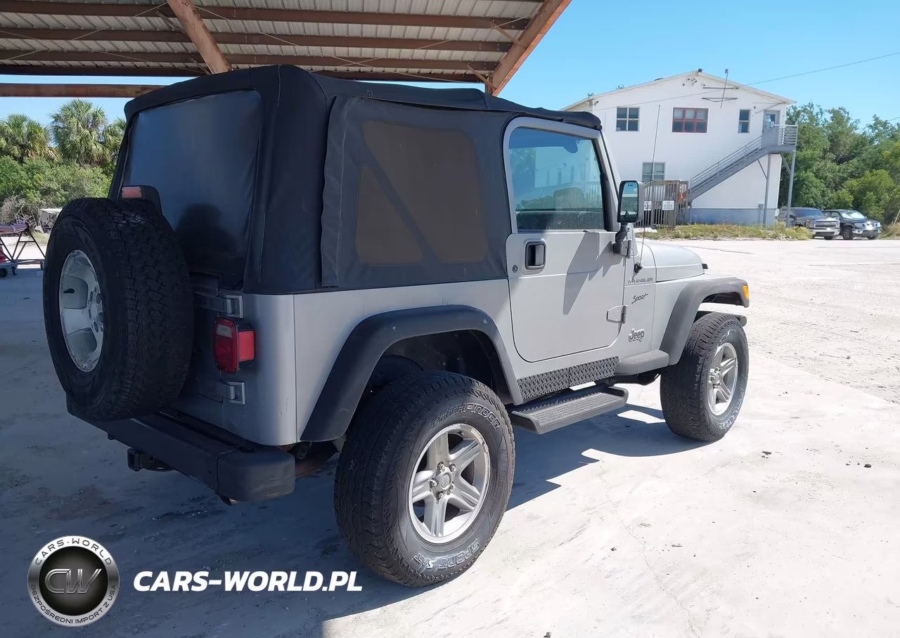 2002 Jeep Wrangler Sport VIN:1J4FA49S12P700259 - 4