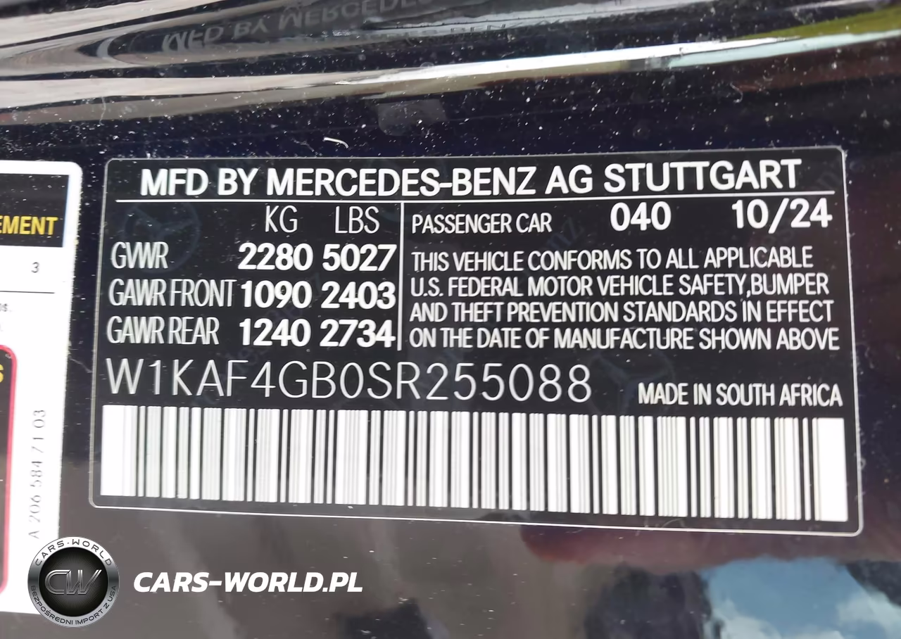 2025 Mercedes-Benz C 300 VIN:W1KAF4GB0SR255088 - 9