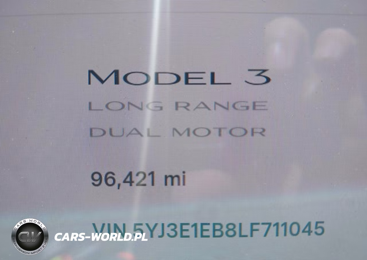 2020 Tesla Model 3 Long Range Dual Motor All-Wheel Drive VIN:5YJ3E1EB8LF711045 - 14